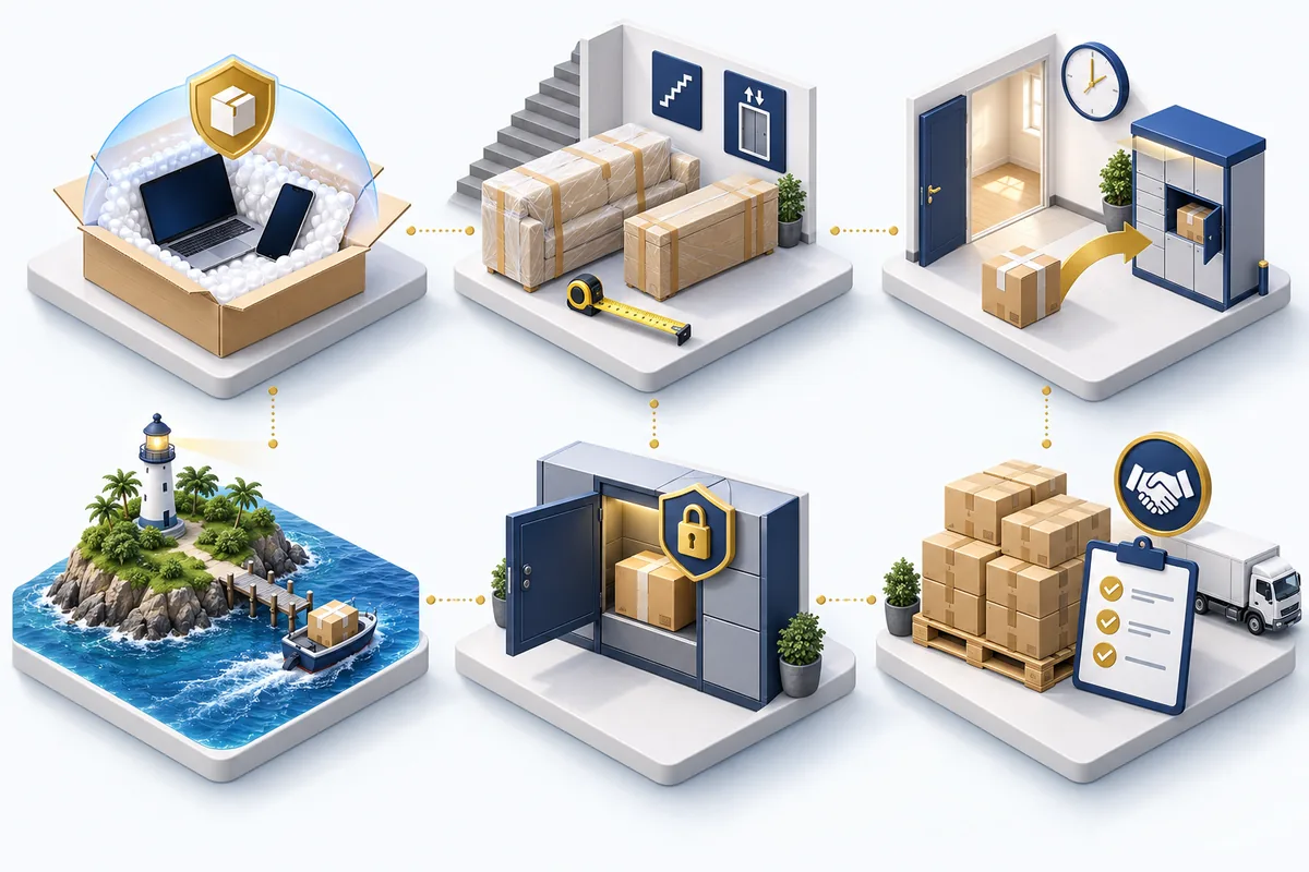 Saya sebaiknya memilih yang mana? 6 skenario utama：Skenario 1: Kiriman Mendesak dan Produk 3C Bernilai Tinggi (Ponsel / Laptop)；Skenario 2: Furnitur Berukuran Besar (Sofa, Meja Belajar, Kereta Bayi)；Skenario 3: Pekerja Kantoran dan Tidak Ada Orang di Rumah；Skenario 4: Alamat di Daerah Terpencil / Pulau Terpencil；Skenario 5: Khawatir Paket Dicuri dan Tidak Ingin Memberikan Alamat Rumah；Skenario 6: kiriman kardus borongan dari 1688, ingin kontrak tagihan bulanan untuk menegosiasikan ongkir